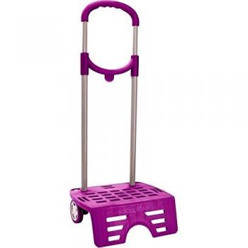 ROLL ROAD Carro Escolar Mochila con Ruedas, Juventud Unisex, Lila