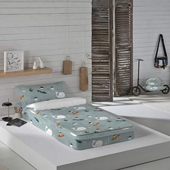 Saco Nórdico con Relleno 100% Algodón Haciendo el Indio Surf (Cama de 105) (105 x 190 cm)