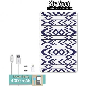 Becool® - Batería Externa Power Bank 4000 mah + Gratis 1 cable USB-MicroUsb
