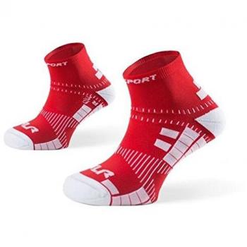 BV Sport Booster Running Socks XLR Rojo