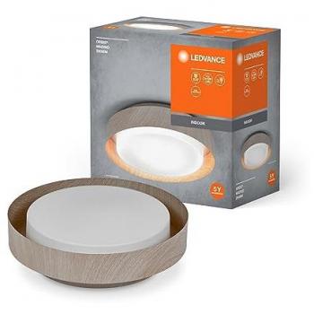 Plafón LEDVANCE Orbis Milan blanco 29 cm, 2 luces E27, diseño moderno y metálico