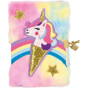 Diario Secreto con Cerradura Unicornio Totum 21x1x14 Cms