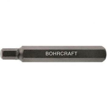 Bohrcraft – Puntas Hexágono Interior, 10 mm, 6 caras, SW 10,0 x 75 mm de Lose/del paquete, 1 pieza, 66161501075