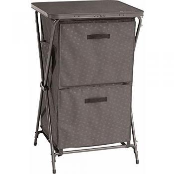 Armario de Camping Plegable Outwell Domingo - 60x51x97 cm, Color Carbón