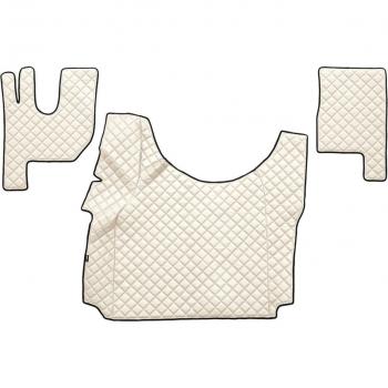 Alfombra moldeada F-CORE FL14 CHAMP - Alfombrilla de alta calidad, diseño ergonómico, material antideslizante, fácil de limpiar, resistente al desgaste y disponible en color champán