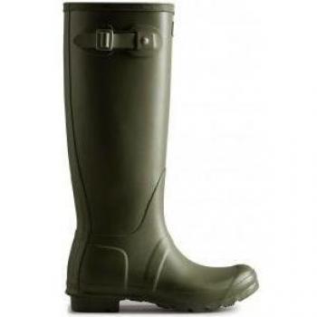 Hunter Women's Original Tall Matte Green Wellington Boots