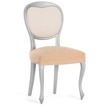 Funda Elástica para Silla Eysa Troya Beige - Pack de 2 Unidades (40-50 cm)