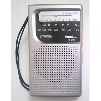 Sami Radio portatil RS-2940 2 Bandas c/Auriculares