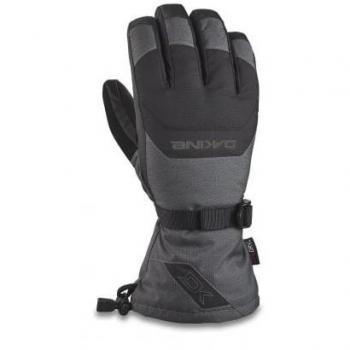 Guante Dakine Scout (carbono) - Guantes de snowboard, impermeables, aislantes, con palma de cuero sintético, diseño ergonómico y ajuste en muñeca