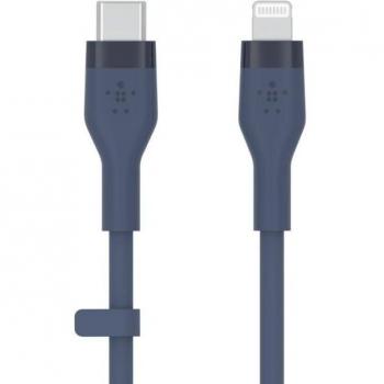 Belkin CAA009BT2MBL Cable USB-C a Lightning de 2 Metros en Color Azul