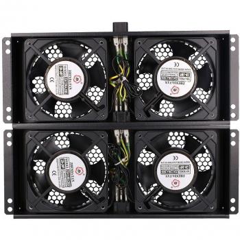 Extralink 4 WAY FAN UNIT WITH 2M EU PLUG Ventilador de refrigeración EX.8673