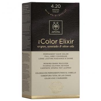 APIVITA My Color Elixir Tinte Permanente 4.20 Castaño Violeta