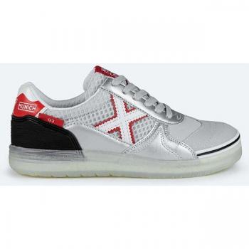 Munich - Zapatillas de fútbol sala infantil G-3 KID INDOOR 404 en color gris