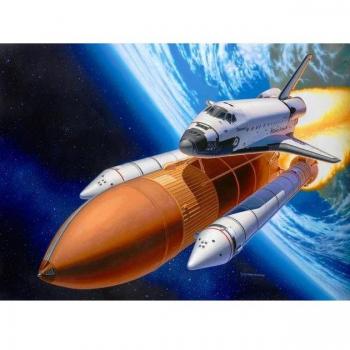 Maqueta Space Shuttle Discovery & Booster Rockets
