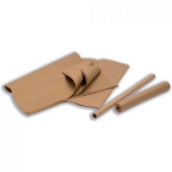 Kraft Wrapping Paper Roll 70gsm 500mmx25m Brown