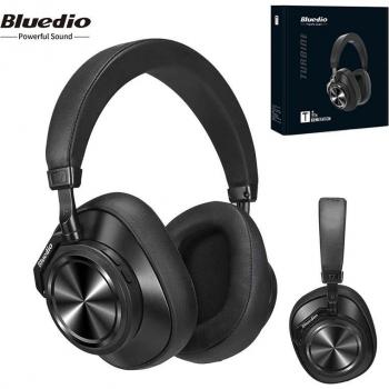 Auriculares Inalámbricos Bluedio T7 Plus con Cancelación Activa de Ruido y Bluetooth, Cascos Portátiles para Teléfonos Móviles