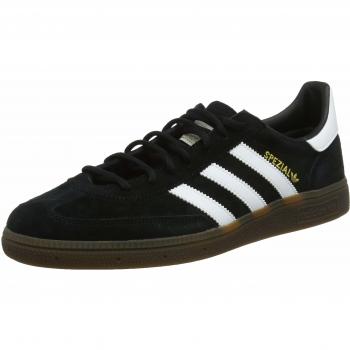 Adidas Handball Spezial Sneakers, Black/White/Brown, Men's Size 9.5