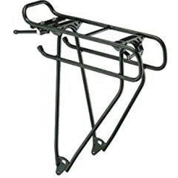 Racktime Unisex_Adult Addit System Pannier Rack, Black, 15 x 36 x 38 cm