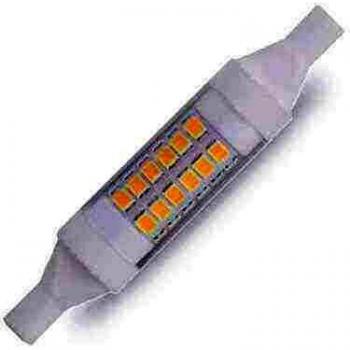 Bombilla lineal led r7s 6w 78 mm 3000k