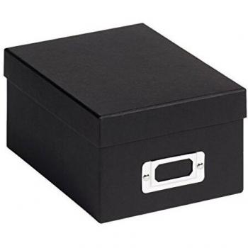 Walther Fun - Caja de Regalo para Fotos, Papel, Negro, 10 x 15 cm