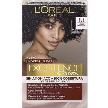 L'Oréal Paris Excellence Creme Universal Nudes Permanent Hair Color #1 Black