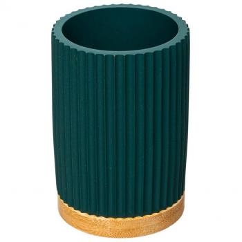 Vaso baño verde petrol colección 'colors'