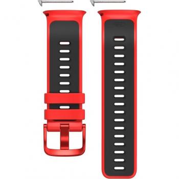 Polar - Correa de muñeca para reloj Vantage V2 Talla S (Negro/Rojo)