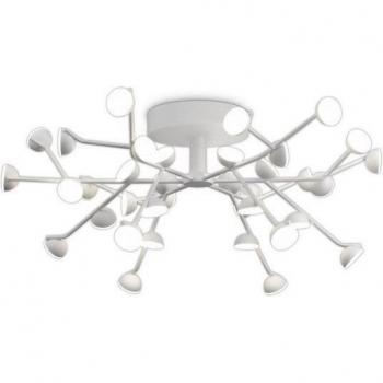 Plafón ADN blanco LED 100w con 36 bombillas de 35cm