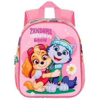 Mochila 3D Patrulla Canina Paw Patrol Rosa 31cm