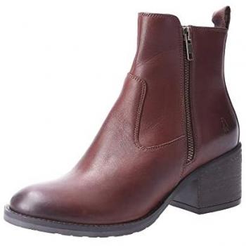 Hush Puppies Helena Women's Brown Leather Fashion Boots