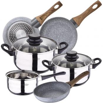 Batería de cocina San Ignacio 5 piezas con juego de sartenes Daimiel