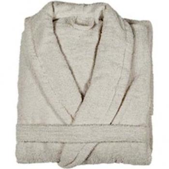 Sorema Basic - Albornoz de algodón, tamaño L/XL, color blanco