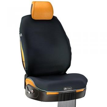 Funda ajustable para el asiento del coche de microfibra, protector del asiento de secado rápido y silicona absorbente, seguro e inodoro, de ajuste universal. Funda protectora de asiento lavable y con bolsa de almacenamiento por TiiL