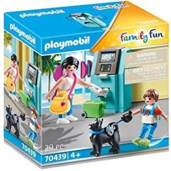 PLAYMOBIL Family Fun 70439 Turistas con Cajero, A partir de 4 años