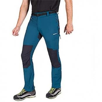 Trango Pant. Largo Zayo DN Pantalón, Hombre, Azul Ceramica/Negro, 2X
