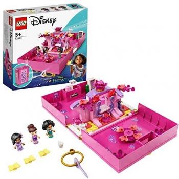 LEGO 43201 Disney Puerta Mágica de Isabela, Juguete de Construcción para Niños +5 Años de la Película Encanto