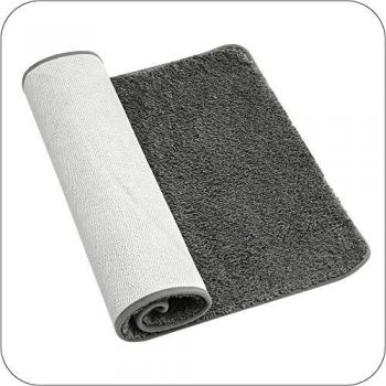 Amazon Brand - Umi Alfombra Salon Baño Cocina Habitación Antideslizante 40x60cm Gris