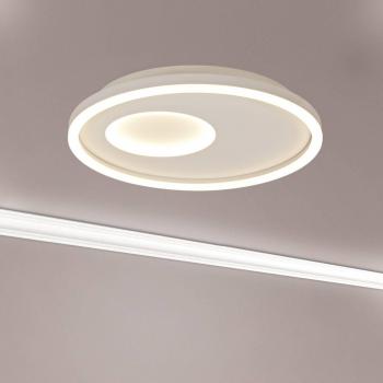 Plafón de Techo LED Krater 36W Blanco Dimable con Mando a Distancia Ø 40 cm Tunable White