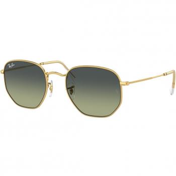 Ray-Ban RB3548 Hexagonal Sunglasses 001/BH Unisex Gold Size 51