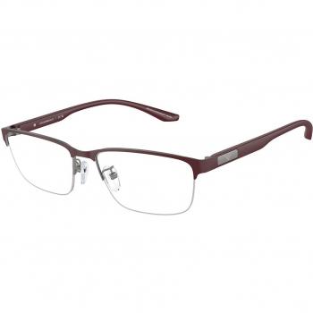 Emporio Armani EA1147 3366 Gafas Recetadas para Hombre Borgoña con lentes de 57 mm