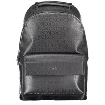 Calvin Klein Minimalist Black Polyester Backpack for Men - One Size
