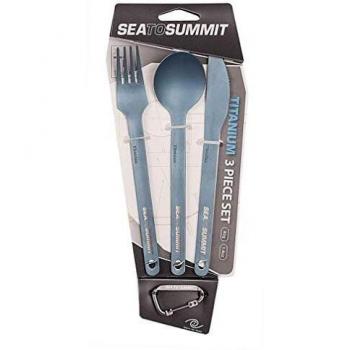Sea to Summit 3-Piece Titanium Cutlery Set