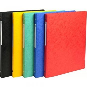 Exacompta Classeur - Archivos en 4 anillos, colores surtidos, 1 unidad