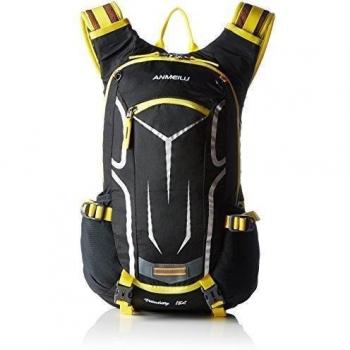 Lixada 18L Mochila de Hombro Hidratación Bolsa de Agua, con Cubierta de Lluvia, Impermeable Respirable Ultraligero, Ciclismo Bicicleta Deportes Al Aire Libre Viajes Alpinismo