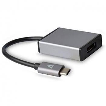 V7 V7UCDP-ALUGR-1EC Adaptador USB 3.1 Tipo C para Puerto de Pantalla