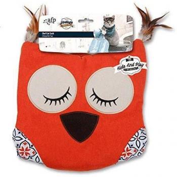 ALL FOR PAWS Saco Búho para Gatos Vintage, 38 x 36 cm, Color Naranja