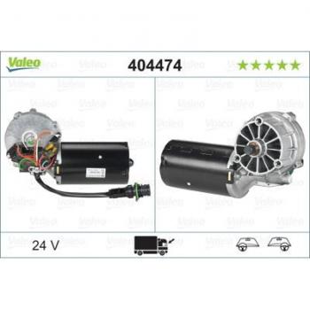 Motor del Limpiaparabrisas VALEO ORIGINAL PART 404474 para dirección izquierda/derecha, 24 pulgadas