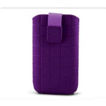 KSIX smart your tech Funda Universal para Smartphone, Semirrígida, Lila