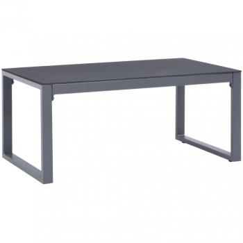 Aluminum Coffee Table 90x50x40 cm