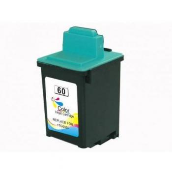 Cartucho de tinta compatible Lexmark 60 Color - Reemplaza 17G0060E